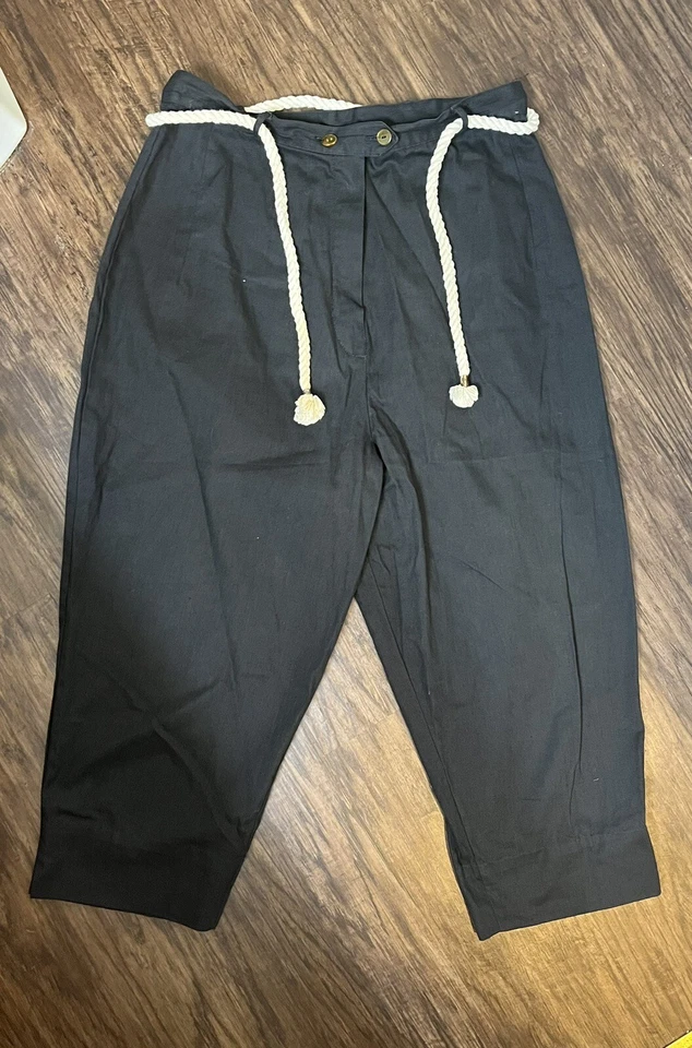 Pantalones negros Rockabilly Cavu Sportswear vintage años 50 Foto 3 de 4