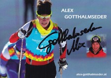 Alex GOTTHALMSEDER - &Ouml;sterreich, &ouml;sterr. Meister 2012 Skilanglauf, Original!