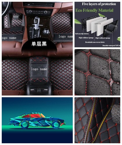 Custom Handmade For Volvo All Models Car Floor Mat Trunk Mat Waterproof Luxury - Picture 3 of 40