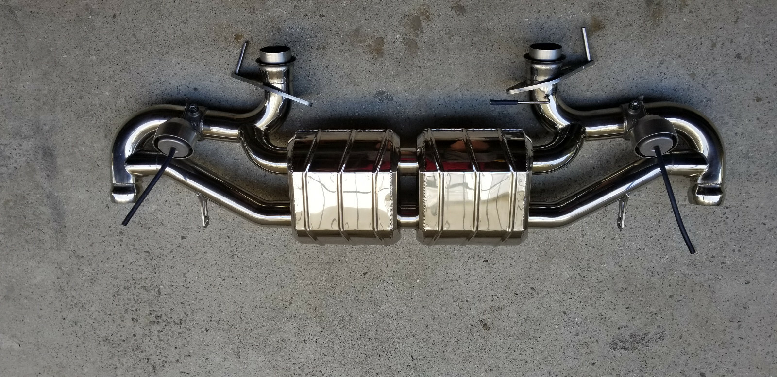 Aston Martin Vantage Capristo Exhaust Muffler System Valved 