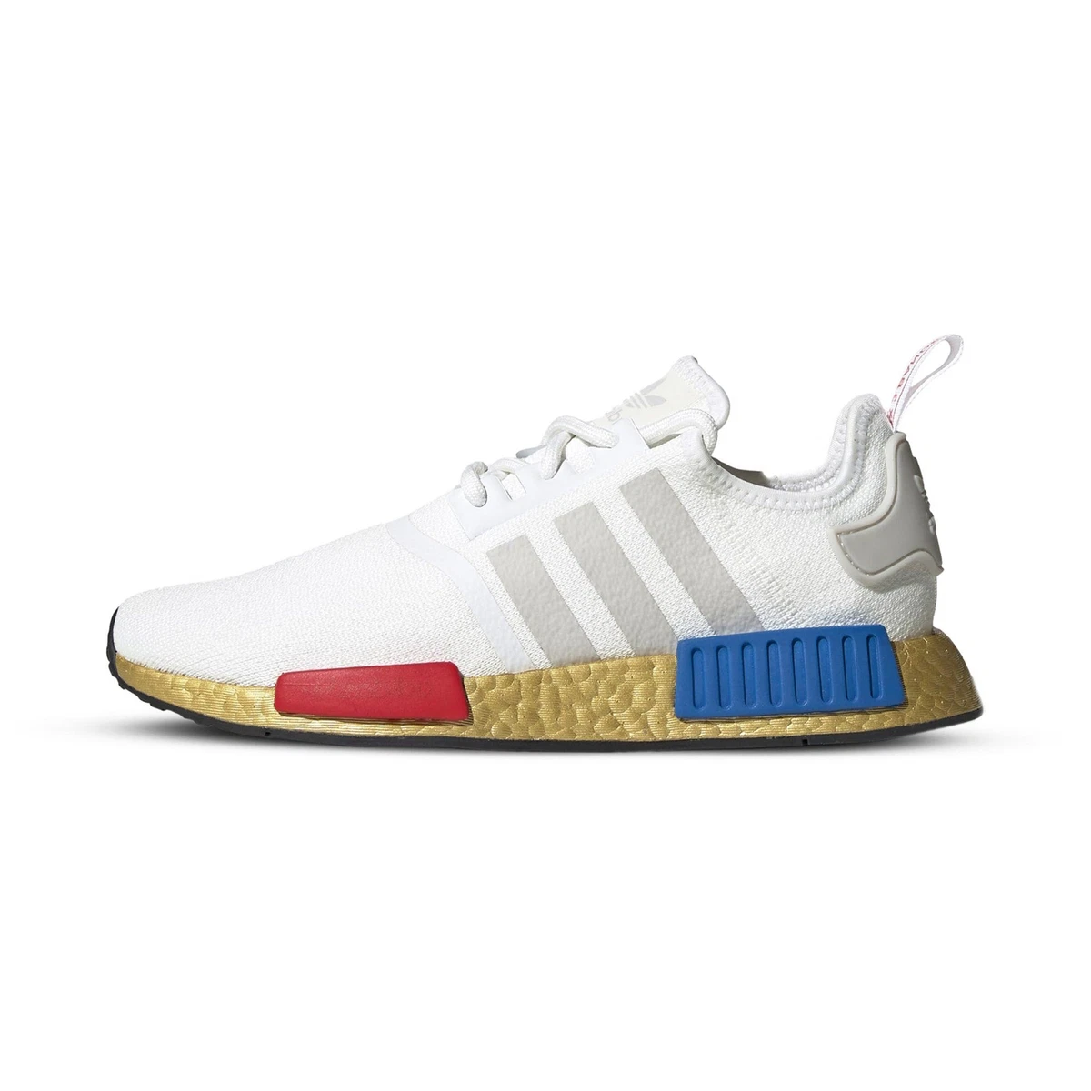 adidas gazelle silver green womens Shop White Mens adidas NMD R1 Lace Up Sneakers – Shoebacca main image 0