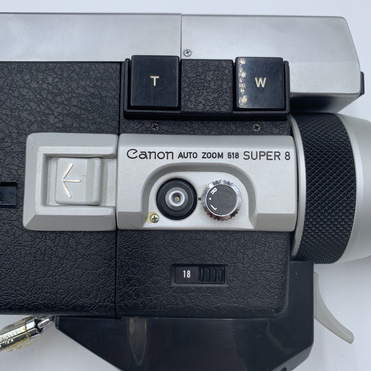 Canon Auto Zoom 518 Super 8 Movie Camera Case Box and Reel