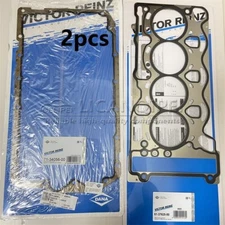 2pcs CYLINDER HEAD SEAL&Oil pan seal FOR BMW N40 N42 N43 N45 N46 VICTOR REINZ