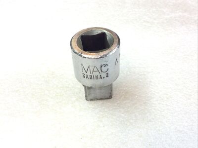 MAC Tools#AV2Y -Chrome, Adapter 3/4  Dr. Male X 1/2  Dr. Female(Sabina Ohio)NICE