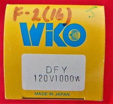 WIKO  DFY  120 V  1000 W  VINTAGE PROJECTOR LAMP  NEW IN BOX  "J"