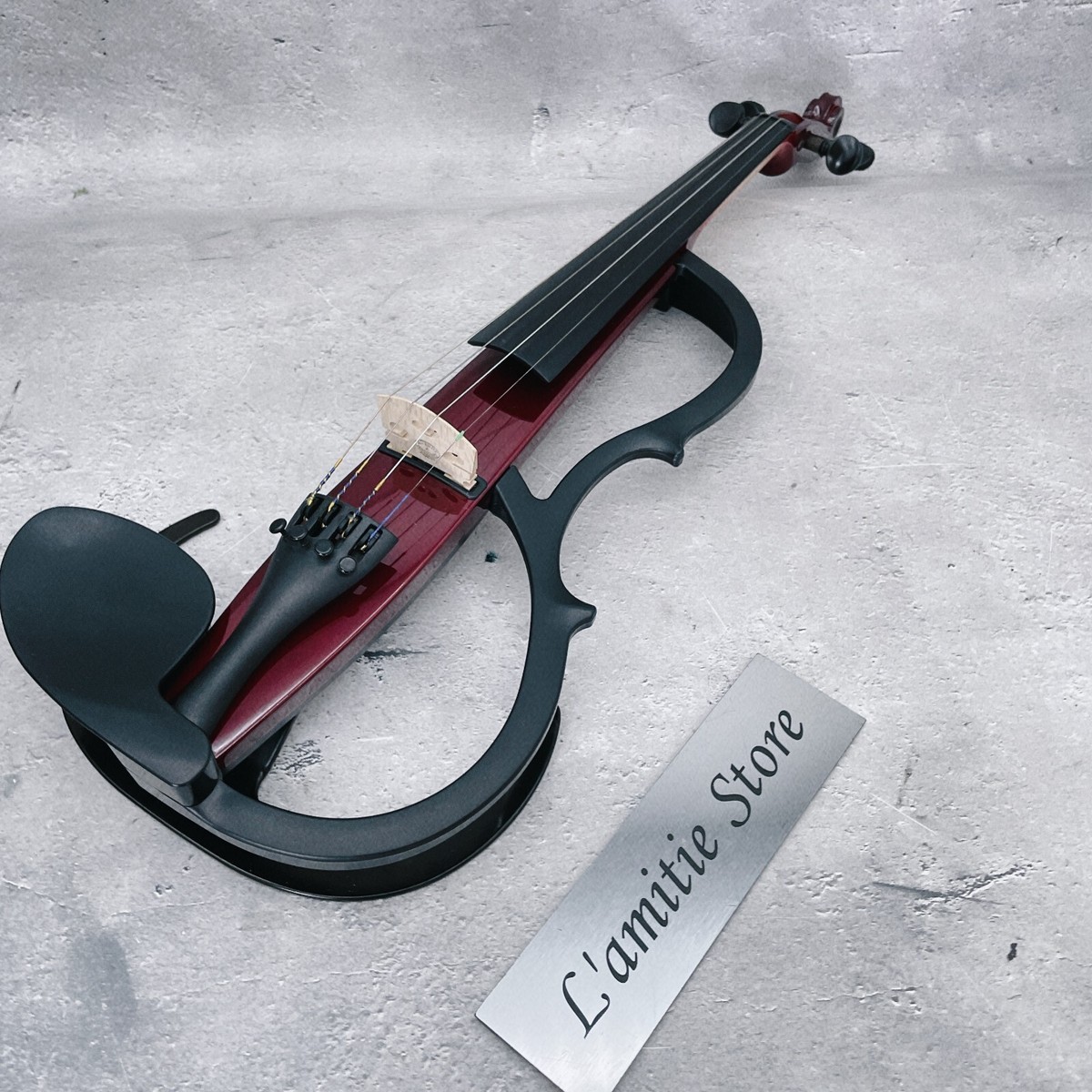 YAMAHA SV-150 Electric Silent Violin SV150 with Case Operation