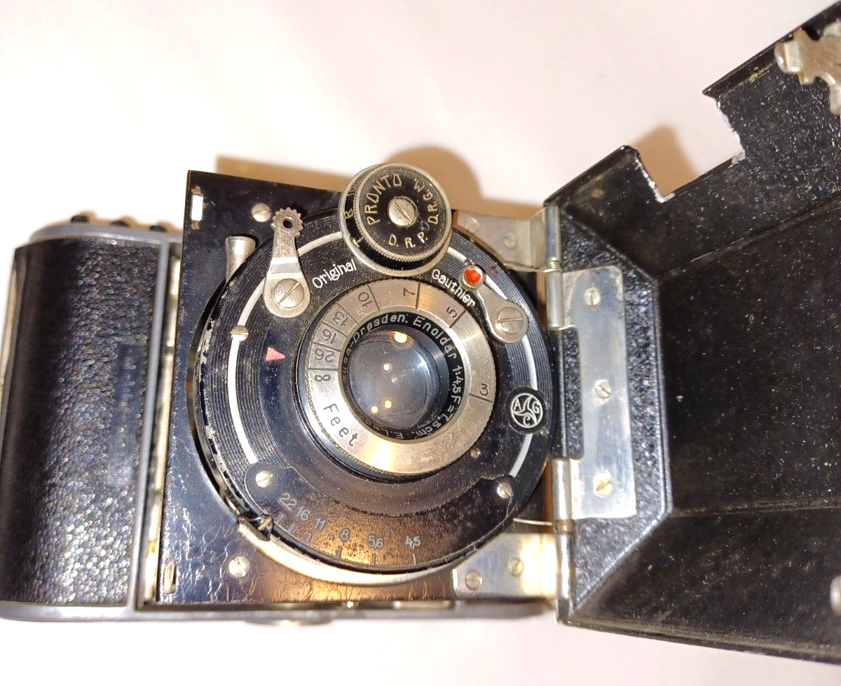 Korelle 4.5x6cm with E. Ludwig Enoldar 7.5cm/4.5 lens READ | eBay