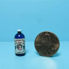 Dollhouse Miniature Replica Vintage Chautauqua Maid Grape Juice Bottle HR57138