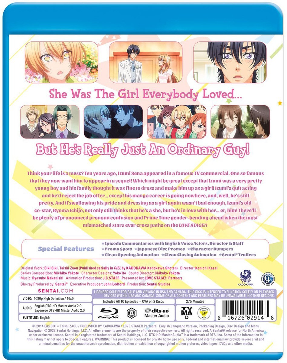 Love Stage complete series OVA NEW BL Boy's Love anime on Blu