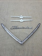 1966 Ford Thunderbird Hood Emblem Ornament Oem