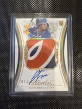 2025 Panini Flawless Luisangel Acuna Patch Auto Rookie Card /10 Gold RC