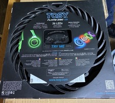 TOSY LED Flying Disc 36 LEDs Super Bright Rechargeable Frisbee Age 6 