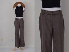 Vintage Y2K Poly/Rayon Flare Pants size 6 NINE and CO. by Nine West  30 waist