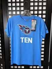 💙 Under Armour Tennessee Titans Youth Medium Tee Blue Performance NFL NWT 💙