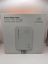 Alarm.com smart water valve ADC-SWV100 New Sealed White