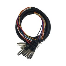 Cable Up CU/SU505 16' XLR Female to RCA Male Audio Snake 8-Channel 