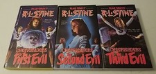 RL Stine Fear Street Cheerleaders 1-3 First Edition Paperback 1992 Horror