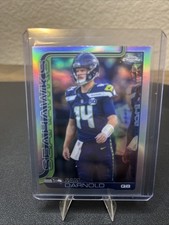 2025 Topps Chrome Football Sam Darnold Refractor