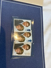 Royal Wedding Commerative Stamp Set Prince Charles Lady Diana - 1981