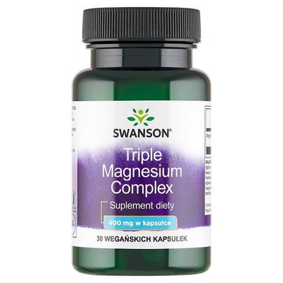 Swanson Triple Magnesium Complex Kapseln, 30 Stück.