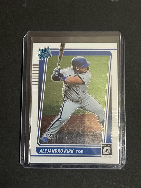 2021 Panini Donruss Optic ALEJANDRO KIRK Rated Rookie Card #63 Toronto Blue Jays