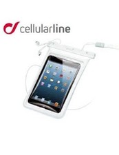 Cellularline custodia impermeabile con cuffia per ipad mini