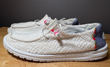 HEY DUDE Wendy Boho Crochet Fabric Slip-On Casual Shoes WMS US 8