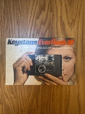 Keystone Everflash 10 - Instant Loading Electronic Flash Camera In Box Untested