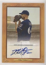 2013 Topps Turkey Red Auto 334/689 Mike Fiers Michael Fiers #TRA-MF Auto no9
