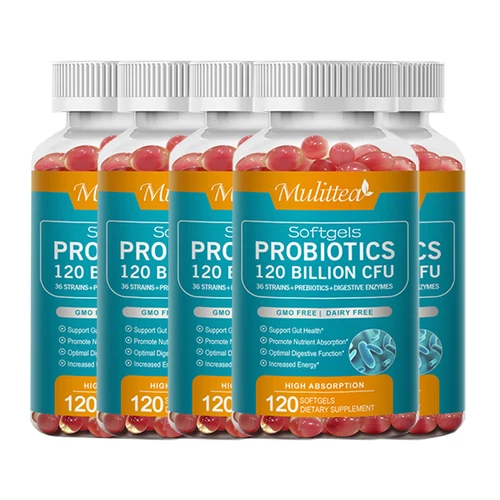 Probiotics 120 Billion CFU Potency Digestive Immune Health High Potency Capsules