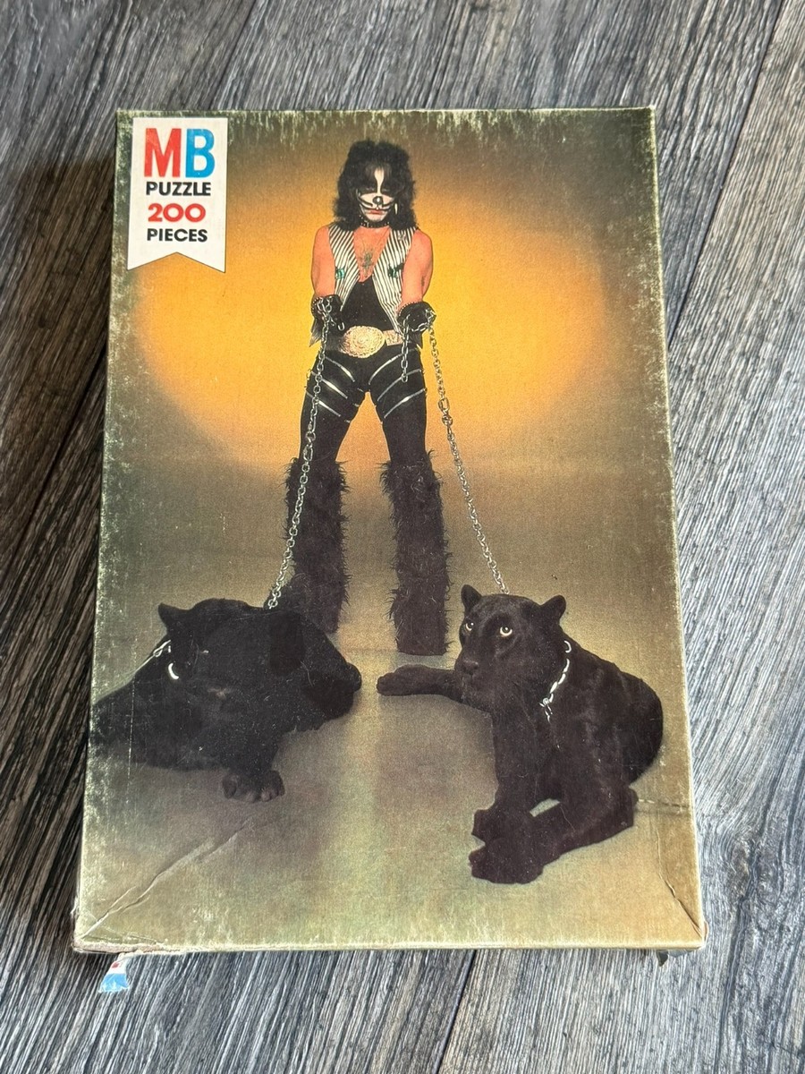 KISS Jigsaw Puzzle PETER CRISS 1978 SEALED Vintage Kiss Aucoin