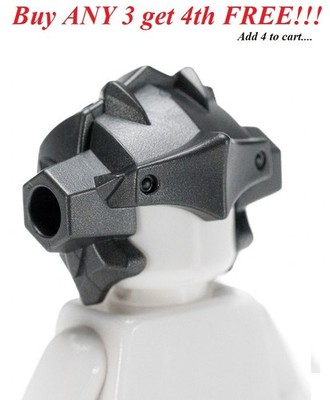  NEW LEGO Minifigure Minifig Headgear Head Cover Hat Rock Helmet Nexo Knights
