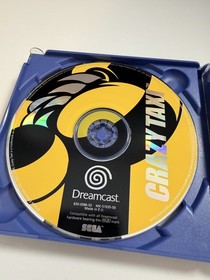 Crazy Taxi - Sega Dreamcast Game with Manual 2000 PAL VGC - Complete