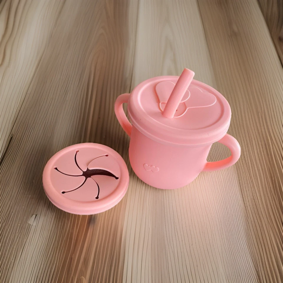 Silikon Baby Geschirr Set,BPA Frei,rutschfest,Geburtstagsgeschenk - Bild 3 von 3