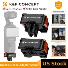 K&F Concept 2Pack Quick Release Adapter Mount for DJI Osmo Pocket 3 Create Combo