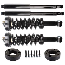 2.5" Front Leveling Kit & Front Struts & Rear Shocks For Ford F150 2009-2012 2WD