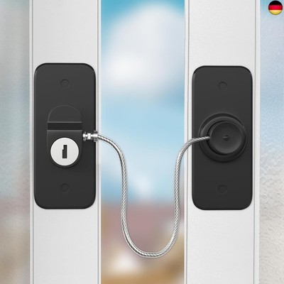 Schloss Fenster Schloß AOSITE 2 Stück Window Restrictor Kids, Kindersicherung H