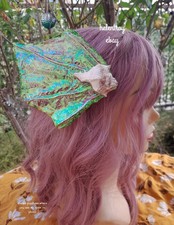 Mermaid fin hair clips,Fairy boho festive costume cosplay headdress gift