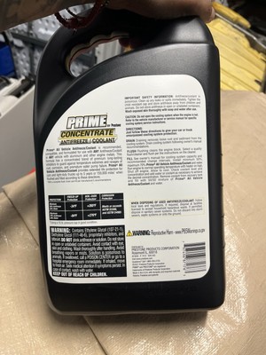 Peak , prime , delta and carlube automotive coolant 