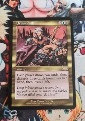 MTG Urzas Guilt   Nm Magic the Gathering Planeshift Card Rare 2001 OG