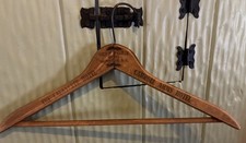 Vint Wooden Clothes Hanger The Lafayette Hotel Washington DC Carroll Arms Hotel