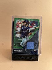 2026 Topps Series 1 - Major League Material Carson Williams #MLM-CAR Green /99
