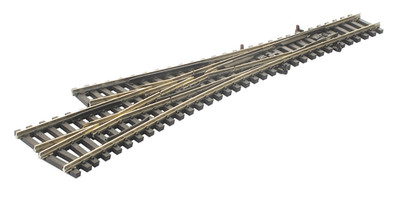 Peco SL-E399F Asymmetrische 3 Wege Weiche Electrofrog Code 55 Schiene Spur N