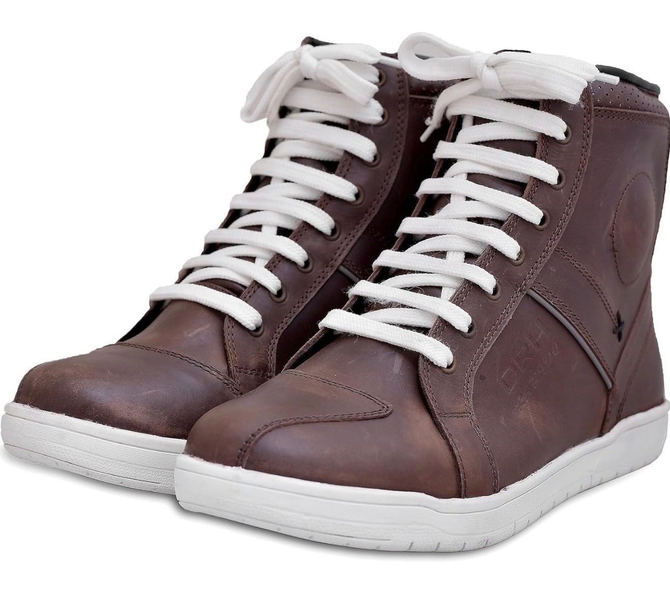 SCARPE SNEAKERS DRH RAPIDO MOTO MOTO VERA PELLE