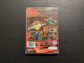 CrimeWave (Sega Saturn, 1997) Complete CIB with Registration Card Tested & Works