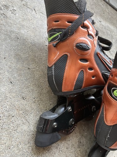 Nike Zoom Air Agitate Street Hockey Roller Blades Inline Skates Size 9 See Pics. - Picture 11 of 24