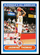 Jasmine Thomas Base Topps McDonald's All-American Game JT NM
