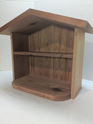 Rustic Cedar shelf, handmade