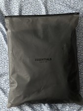 Essentials Fear of God Stretch Limo Black Hoodie Size Large Authentic NEW