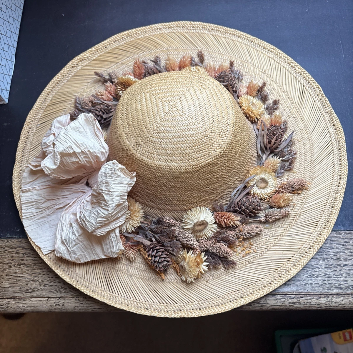 Brown black felt ribbon bow hat London Susy Krakowski Vintage England Did I make the greatest mistake of my life? When LES  main image 4